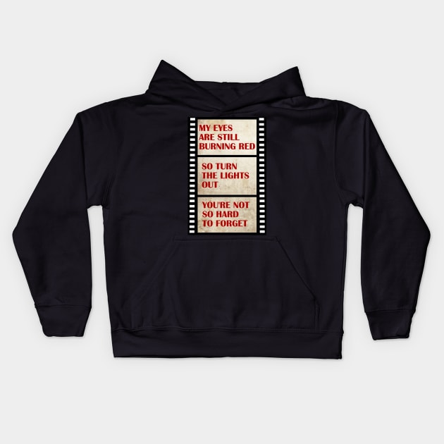 Lights Out Kids Hoodie by Iriad